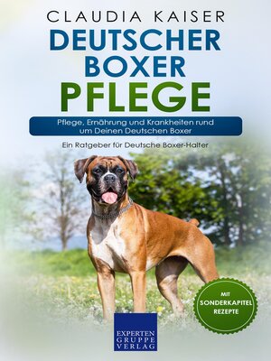 cover image of Deutscher Boxer Pflege